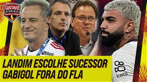 Aten O Landim Escolhe Sucessor No Fla L Gabigol Fora Do Meng O L