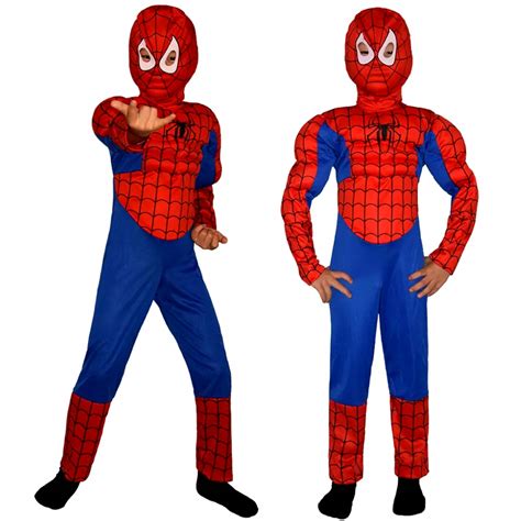 Kostium Spiderman Przebranie Strój Karnawałowy L 12707132601 Allegro pl