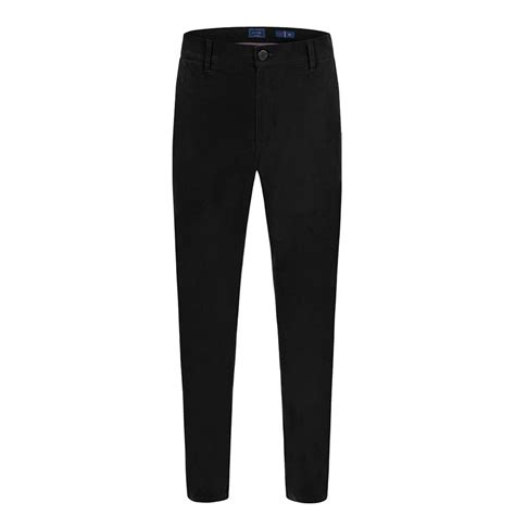 SPODNIE MĘSKIE CHINO 317 NEW BLACK CZARNE BLACK ODZIEŻ MĘSKA