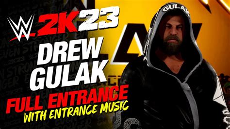 Wwe K Drew Gulak Entrance Wwe K Drew Gulak Full Entrance Youtube