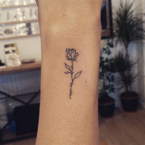 A beautifully simple rose outline for Amy.