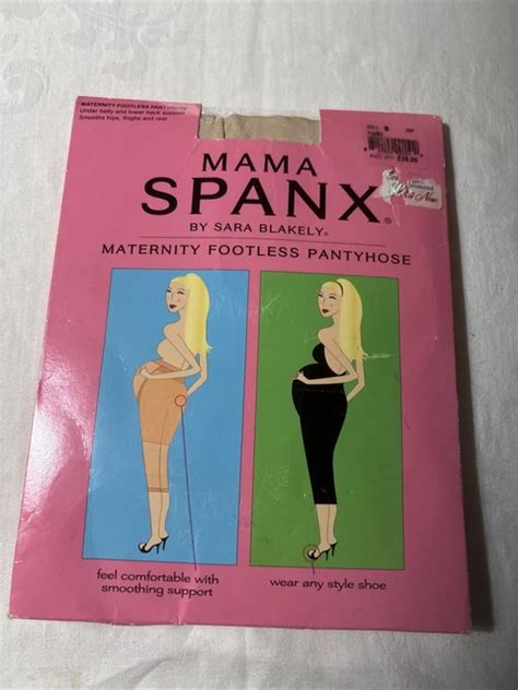 NIB SPANX MAMA Maternity Footless Pantyhose Shapewear Color Nude Size B 14 29 PicClick UK
