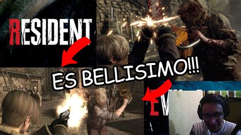 Resident Evil 4 Remake se ve increible Reacción YouTube