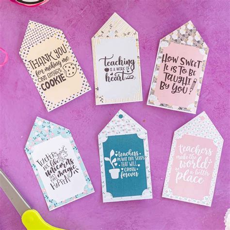 Paper & Party Supplies school gift printable gift tags Teacher Appreciation Printable Tags: Star ...