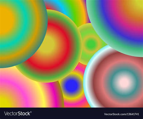 Concentric Circles Of Different Colors Royalty Free Vector