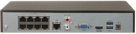 NVR NVR501 08B P8 8 CHANNELS 8 PoE UNIVIEW 8 Channel Delta