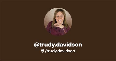 Trudy Davidson Instagram Facebook TikTok Linktree