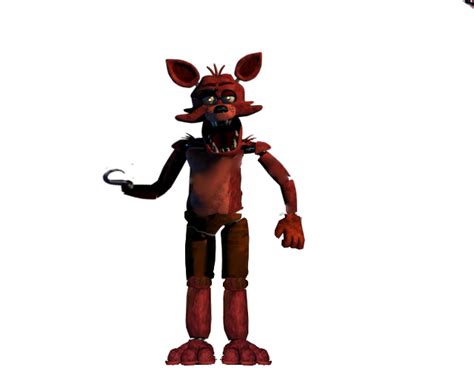 Unwithered Fnaf 1 Foxy Full Body By Bonzityler On Deviantart