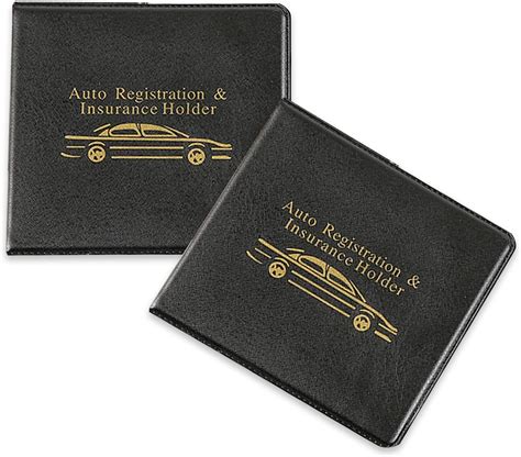 Amazon Jokormo Pcs Car Registration Insurance Card Holder Pu