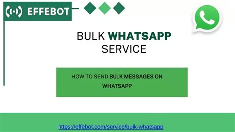 PPT How To Send Bulk Messages On WhatsApp PowerPoint Presentation