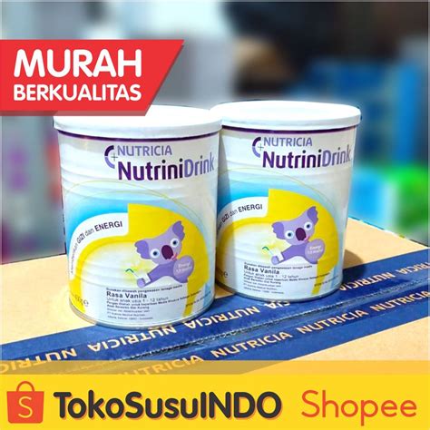 Jual Nutrinidrink Powder 400 Gr Nutricia Vanila Shopee Indonesia