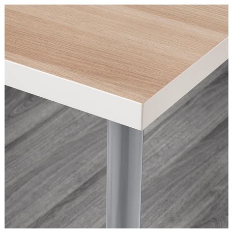 Купить IKEA LINNMON / OLOV (592.142.59) Стол, белый дуб, окрашенный в ...