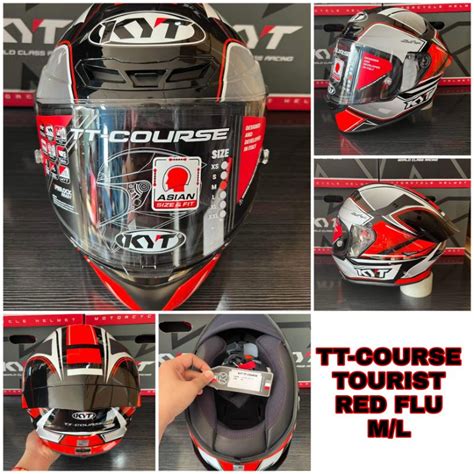 KYT TT COURSE FULLFACE WORLD CLASS HELMET MADE IN INDONESIA Lazada PH