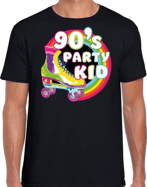 Bellatio Decorations Nineties Party Verkleed T Shirt Heren Jaren 90