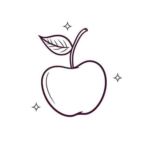 Premium Vector Hand Drawn Apple Doodle Vector Sketch Illustration