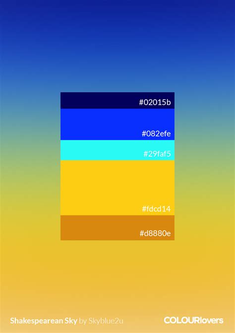 Colourlovers Palettes Of 2018 On Behance