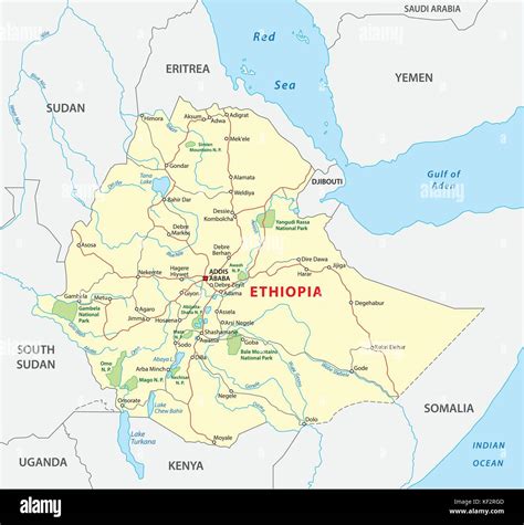 Ethiopia Road Map