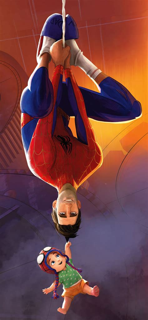 1125x2436 Peter B Parker In Spiderman Across The Spider Verse 2023