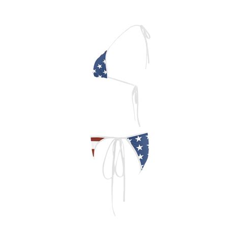 Flag Custom Bikini Swimsuit Id D