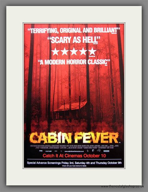 Cabin Fever 2003 Original Advert Ref Ad54772 The Nostalgia Shop