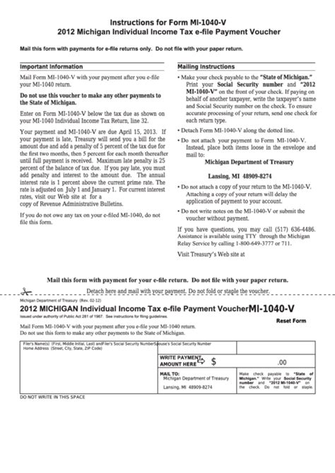 Printable V Form