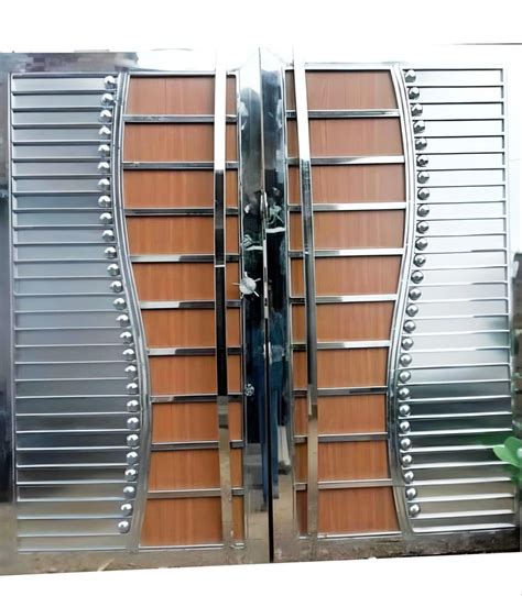 Aluminium Polished Stainless Steel Doors For Home At Rs Piece In