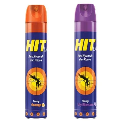 Hit Aerosol Spray Anti Nyamuk Dan Kecoa Obat Nyamuk Semprot 600ml