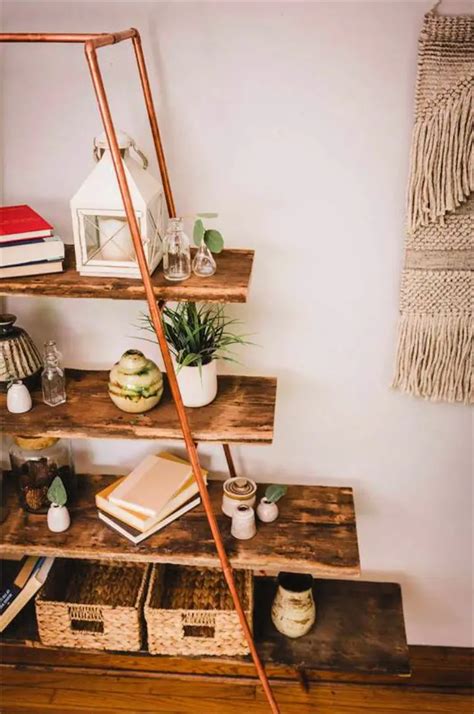 25 Easy Diy Ladder Shelf Plans How To Build Guide