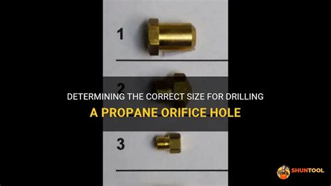 Determining The Correct Size For Drilling A Propane Orifice Hole ShunTool