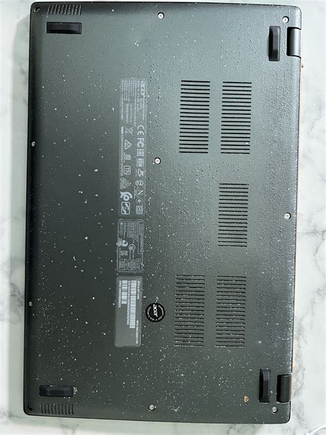 There Are Bubbles Formation On The Back Side Of My Acer Swift 5 Laptop