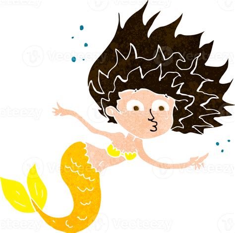 Cartoon Mermaid Drawing 47099721 Png