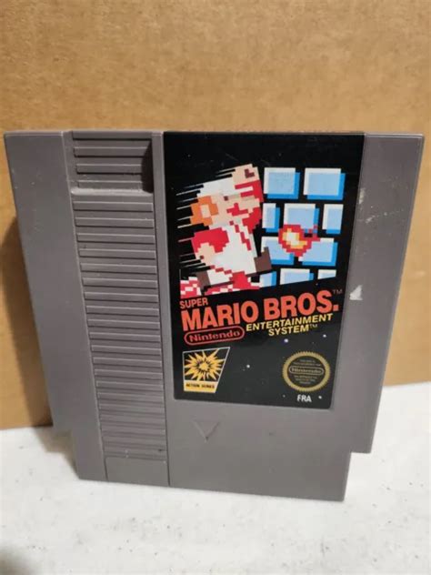 SUPER MARIO BROS Pal Fra Asd Nintendo Nes Tres Bon Etat EUR 35 00