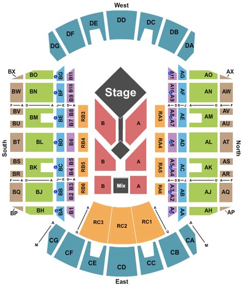 Mississippi Coliseum Seating Chart - Jackson