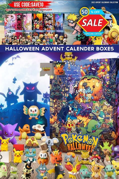 Pokemon Advent Calendar Halloween