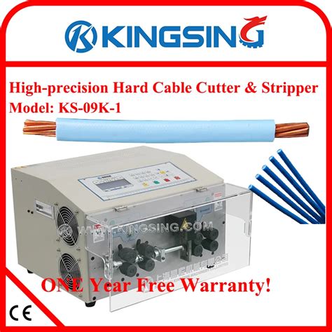 Fully Automatic Kingsing Wire Cutting Stripping Machine For Big Wire