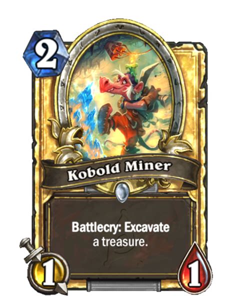 Kobold Miner New Hearthstone Wiki