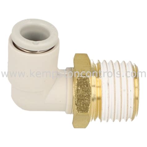 Smc Kq L As Smc G Mm Male Stud Elbow Brass Kempston Controls