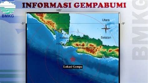 Gempa Bumi Terkini Malam Ini Kamis Agustus Info Bmkg Lokasi