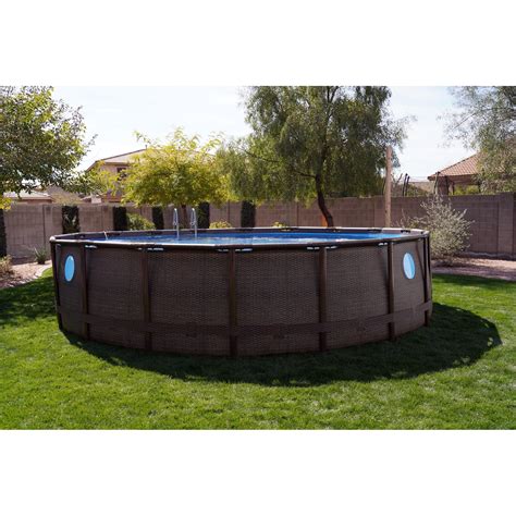 Coleman® 18′ X 48″ Power Steel Swim Vista Series Ii Swimming Pool Set