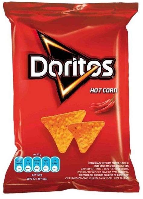 Чипсы Doritos Hot Pepper Острый перец 100g ID 1245272113 цена 139 купить на Prom ua