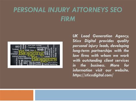 Ppt Personal Injury Attorneys Seo Firm Powerpoint Presentation Free Download Id 12254178