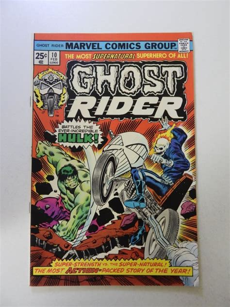 Ghost Rider 10 1975 VF Condition Comic Books Bronze Age Marvel