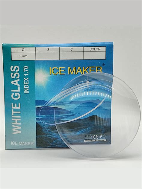 Линза для очков утонченная 1шт ICE MAKER +13.00, d 60 - купить с ...