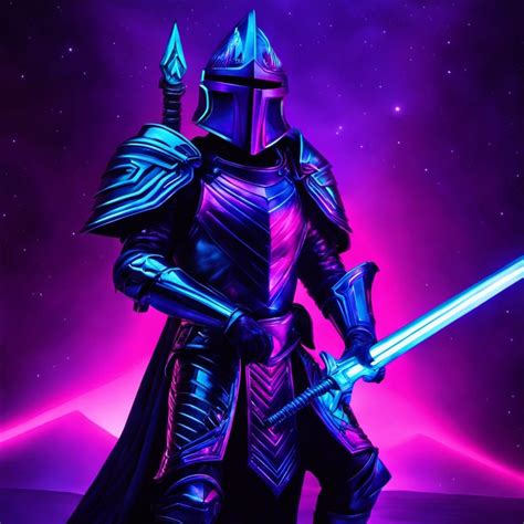 Galactic Knight Crusader Ai Generated Artwork Nightcafe Creator