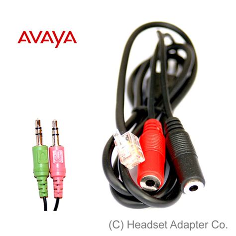 Avaya Headset Adapter for PC headset (except 1600 and 9600)