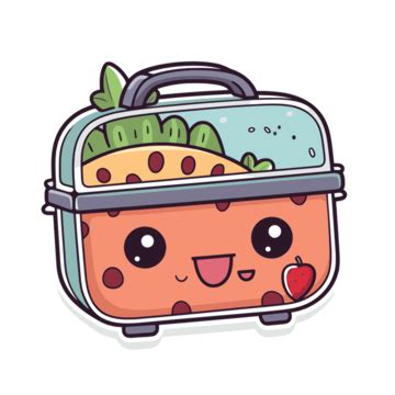 Cute Lunchbox Cartoon Clipart Vector Cute Clipart Cartoon Clipart