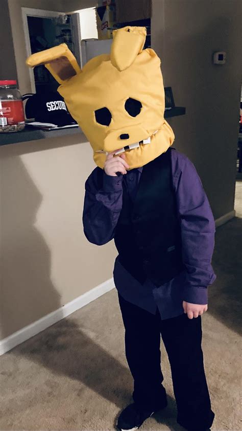 Spring Bonnie Diy Costume Rfivenightsatfreddys