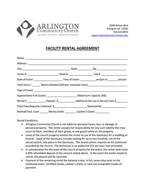 Blank Lease Agreement Free Fill Out Sign Online DocHub