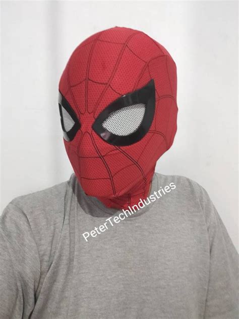 Spiderman Classic Faceshell Homecoming Mask Homecoming Etsy