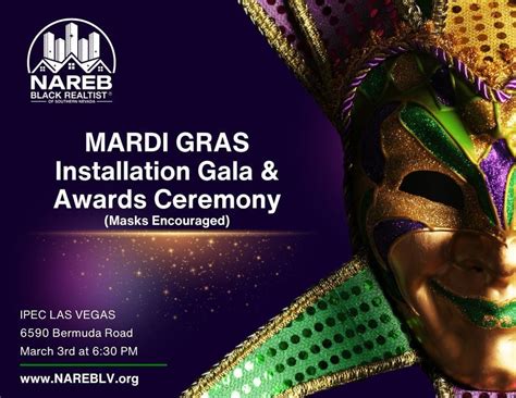 Mardi Gras Award Ceremony And Installation Ipec Las Vegas 6590 Bermuda